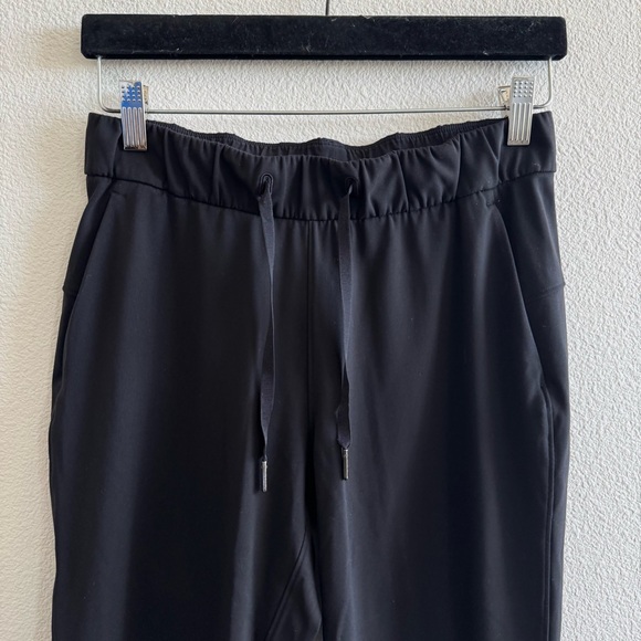 Lululemon On The Fly Pant 28" Black Joggers Pants Minimal Athletic Activewear - Picture 6 of 12